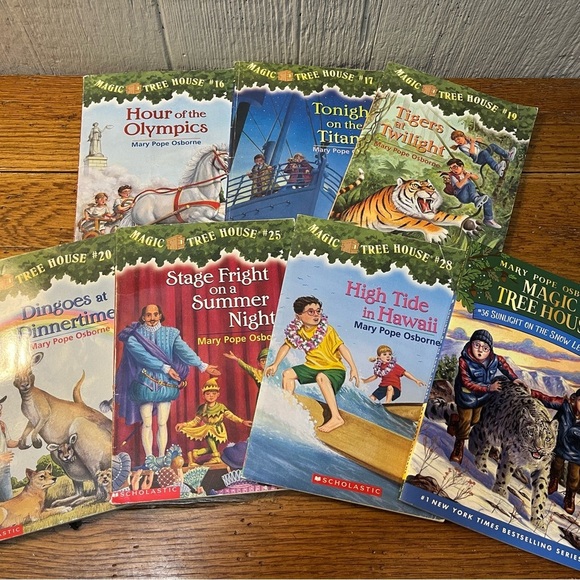 Scholastic Magic Tree House Adventure Collection - Vibrant Covers - Picture 1 of 2